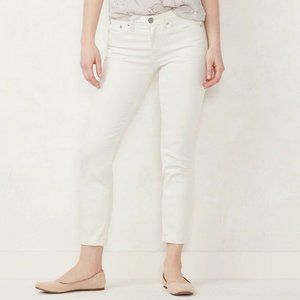 Women's Skinny Ankle Jeans LC Lauren Conrad Cuffed Midrise size 16 NEW